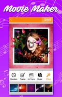 Photo video maker with song-Movie maker captura de pantalla 3