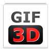 GIF 3D gratuit - Animated GIF icône