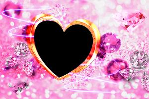 Diamond Love Photo Frames تصوير الشاشة 2