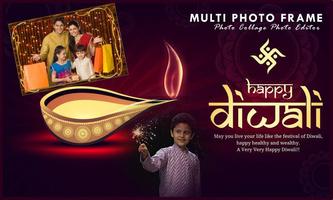 برنامه‌نما Diwali Multi Photo Frames عکس از صفحه