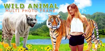 Wild Animal Photo Frame Multi