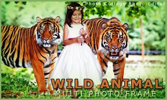 Wild Animal Photo Frame Multi capture d'écran 1