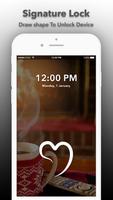 Signature Lock Screen Screenshot 1