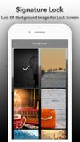 Signature Lock Screen Screenshot 2