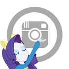 Rarity girl Camera ícone