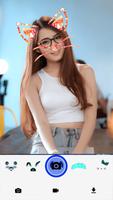 Face live camera-snap camera-face swap الملصق
