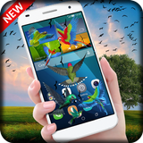 Birds on screen | Prank app icône