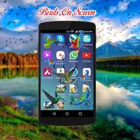 Birds on screen | Prank app 截圖 1