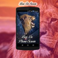 Lions on screen | Prank app Affiche