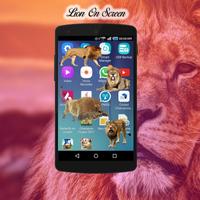 Lions on screen | Prank app capture d'écran 1