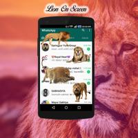 Lions on screen | Prank app capture d'écran 2