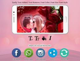 Romantic photo frame photo editor | photo mixer capture d'écran 3