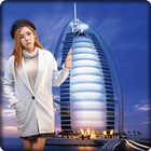 World Famous Place photo frame photo editor آئیکن