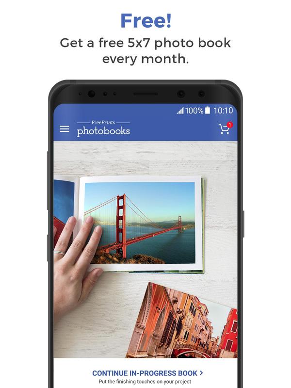 freeprints photobooks free book every month apk download free
