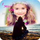 Miss You Photo Frame Editor icône