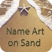 Name Art on Sand