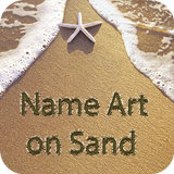 Name Art on Sand icône
