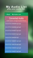 برنامه‌نما Video To Audio Converter عکس از صفحه