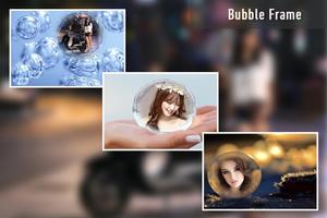 Bubble Photo Frame Editor Affiche