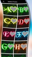 Lighting Text Photo Frame 海报