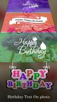 Name on Birthday Card syot layar 3