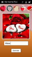 Name on Pics - Name Design اسکرین شاٹ 1