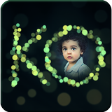 Bokeh Text Photo Frames icône