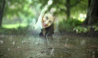 Rain Cover Photo Frames Affiche