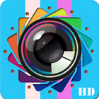 Icona fotocamera digitale HD