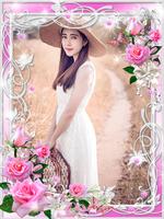 Flower Photo Frame poster