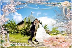 Wedding Photo Frame poster