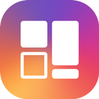 Photo Collage Maker-Square Art Photo Editor Effect-icoon