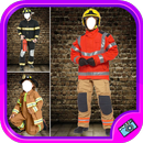 Firefighter Costume Photo Suit Editor APK