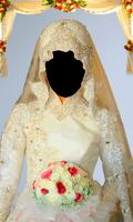 Muslim Hijab Wedding Gown Photo Montage โปสเตอร์