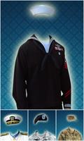 Navy Costume Photo Suit Editor скриншот 3