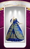 Queen Gown Photo Montage স্ক্রিনশট 1