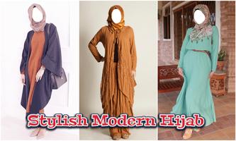 Modern Hijab Look Fashion Photo Editor Plakat