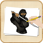 Icona How To Draw Ninja Heroes
