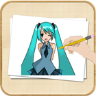 How To Draw Anime Girls أيقونة