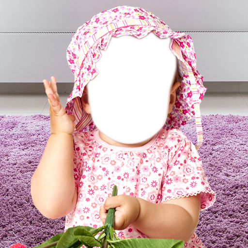 baby princess fotomontaggio