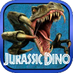 Jurassic Dino Photo Sticker Art Design