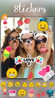 Foto Collage Editor mit Emojis & Aufkleber Plakat