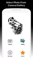 Gangster Photo Editor اسکرین شاٹ 1