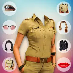 Women Police Suit : Police Dress Photo Editor