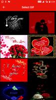 I Love You Gif Affiche