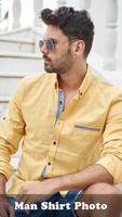 Man Shirt Photo Suit-Effect پوسٹر