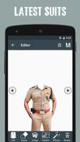 Police Suit Photo Editor स्क्रीनशॉट 1