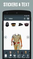 Police Suit Photo Editor स्क्रीनशॉट 3