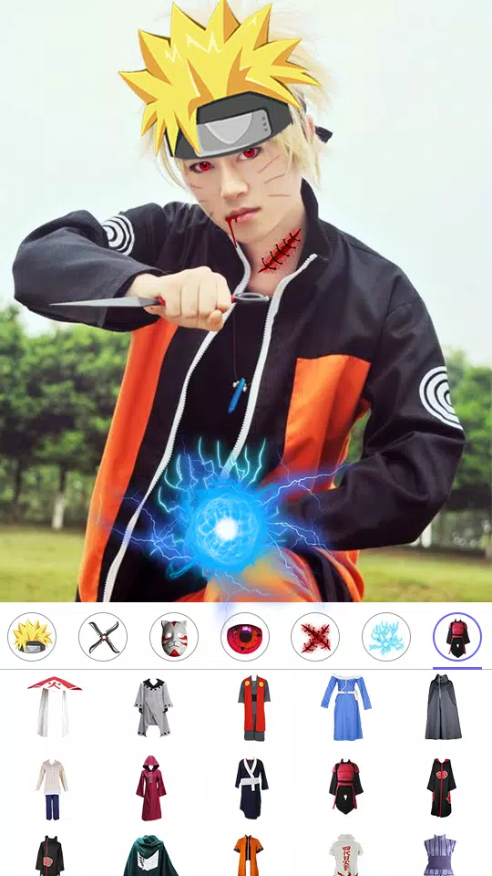 Rasengan video editor: Naruto edition