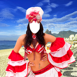 Woman Carnival Photo Montage